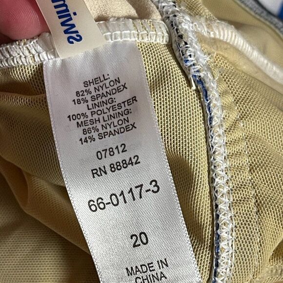 Swimsuits for All Floral Halter One Piece Bathing Suit Plus Size Curvy 20 - Picture 8 of 10